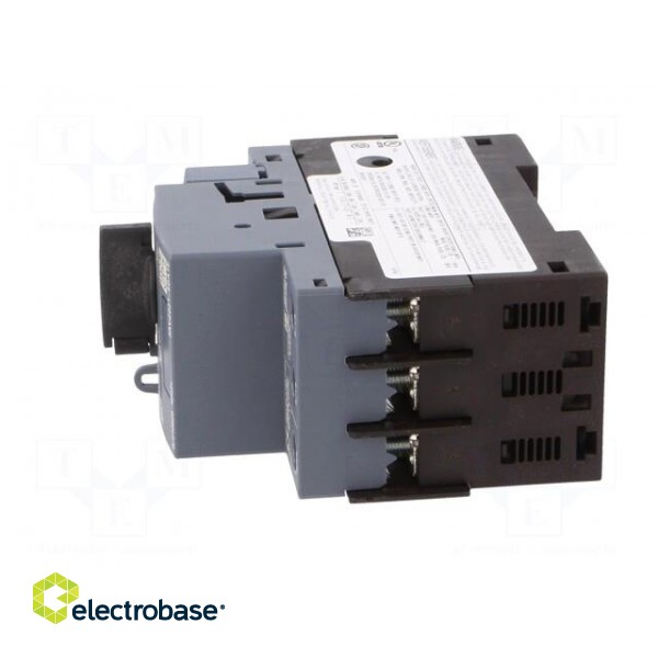 Motor breaker | 11kW | NO + NC | 220÷690VAC | for DIN rail mounting image 3