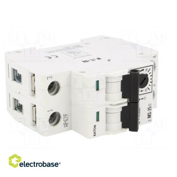 Motor breaker | 12.5kW | 220÷440VAC | for DIN rail mounting | 16÷25A image 8