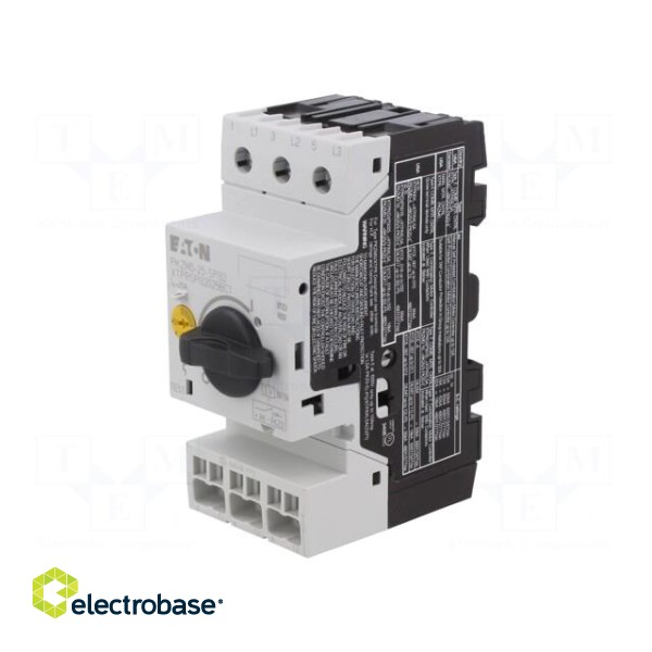 Motor breaker | 12.5kW | 220÷690VAC | for DIN rail mounting | IP20