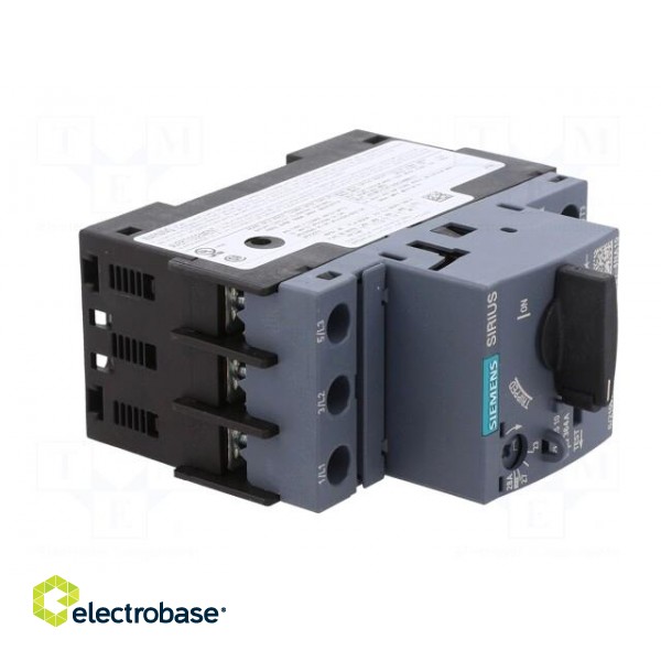 Motor breaker | 15kW | 220÷690VAC | for DIN rail mounting | Size: S0 image 8