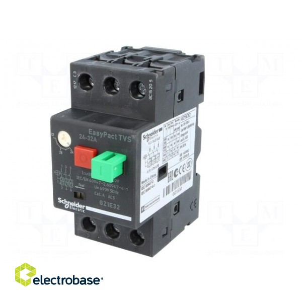 Motor breaker | 15kW | 230÷690VAC | DIN | Overcurrent release: 24÷32A image 2