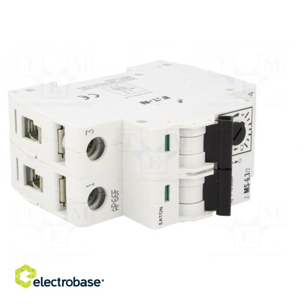 Motor breaker | 2.2kW | 220÷440VAC | for DIN rail mounting | 4÷6.3A image 8