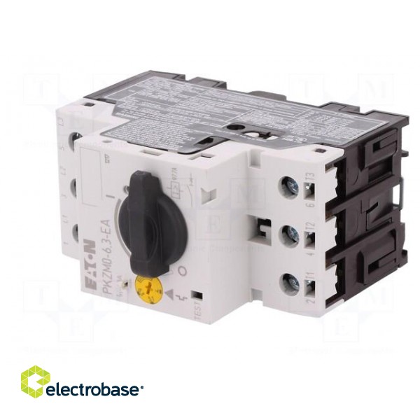 Motor breaker | 2.2kW | 220÷690VAC | DIN | Short circ.release: 88A image 2