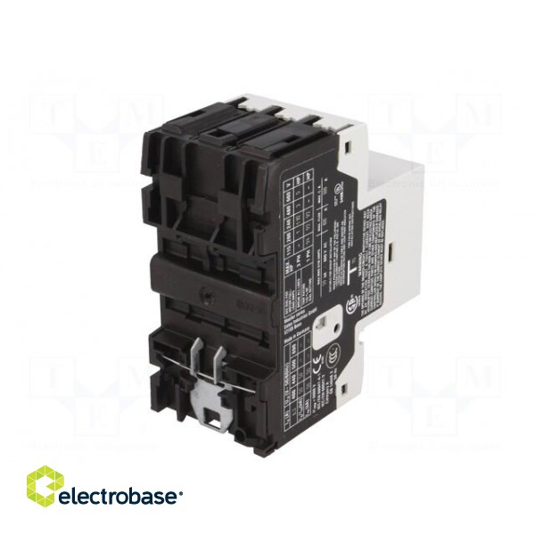 Motor breaker | 2.2kW | 220÷690VAC | DIN | Short circ.release: 88A image 6