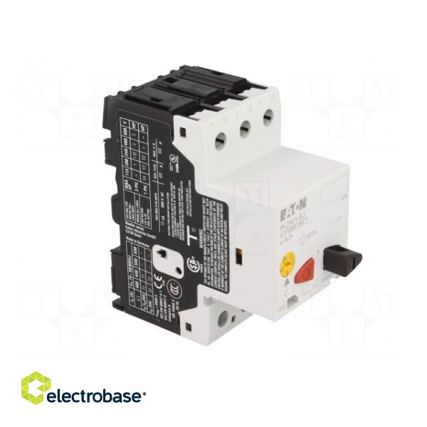 Motor breaker | 2.2kW | 220÷690VAC | DIN | Short circ.release: 88A image 8