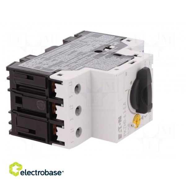 Motor breaker | 2.2kW | 220÷690VAC | DIN | Short circ.release: 88A image 8