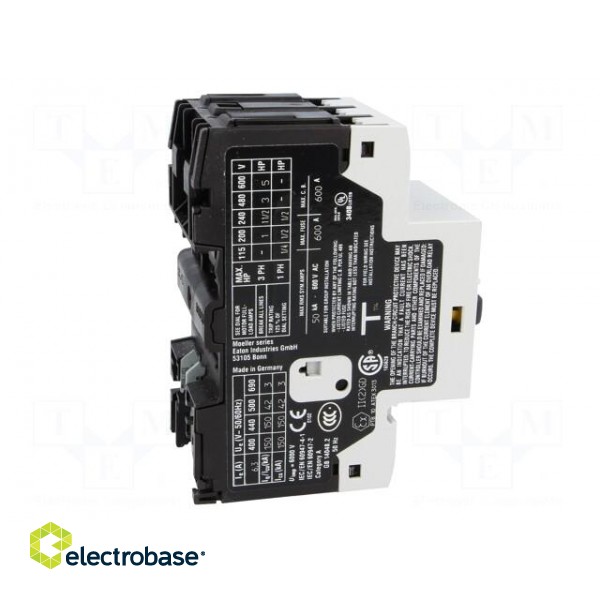 Motor breaker | 2.2kW | 220÷690VAC | for DIN rail mounting | IP20 image 7