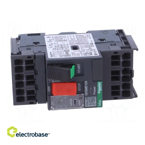 Motor breaker | 2.2kW | 230÷690VAC | for DIN rail mounting | IP20 image 9