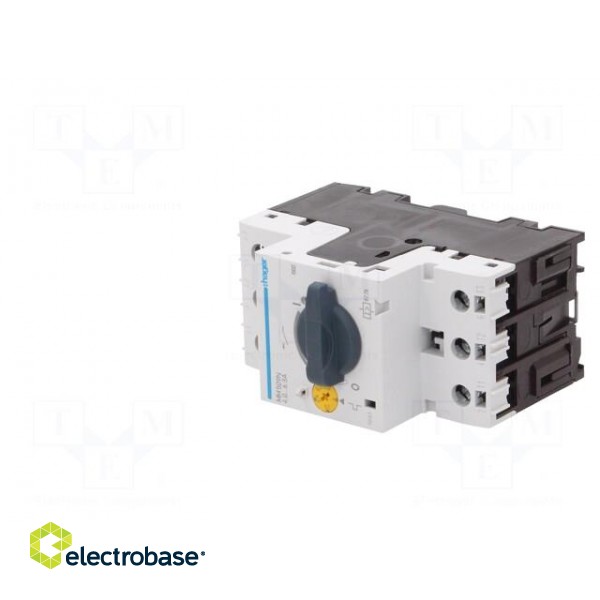 Motor breaker | 2.2kW | 230VAC | for DIN rail mounting | 4÷6.3A | IP20 image 2