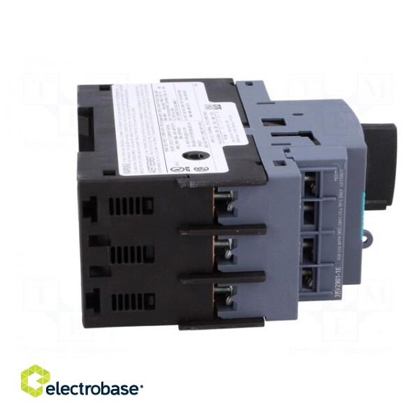 Motor breaker | 2.2kW | NO + NC | 220÷690VAC | for DIN rail mounting image 7