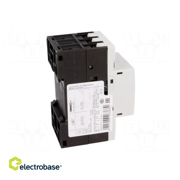 Motor breaker | 3kW | 220÷690VAC | DIN | Overcurrent release: 5.5÷8A image 7