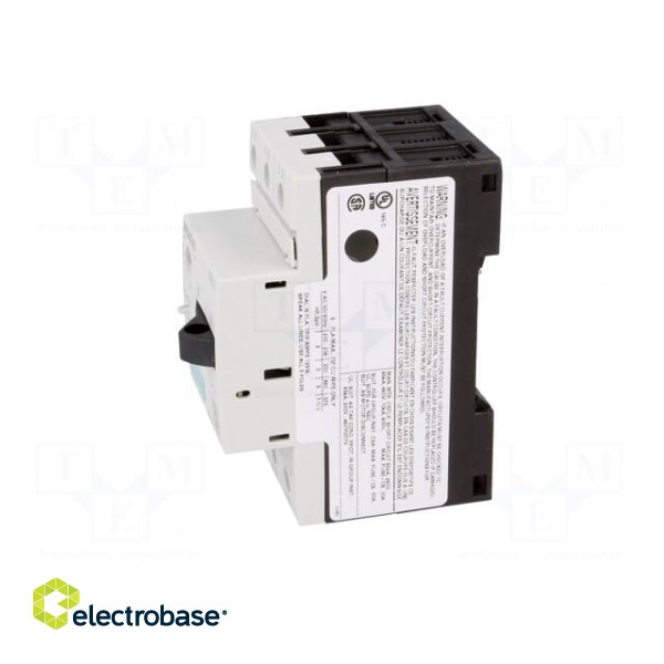 Motor breaker | 3kW | 220÷690VAC | DIN | Overcurrent release: 5.5÷8A image 3