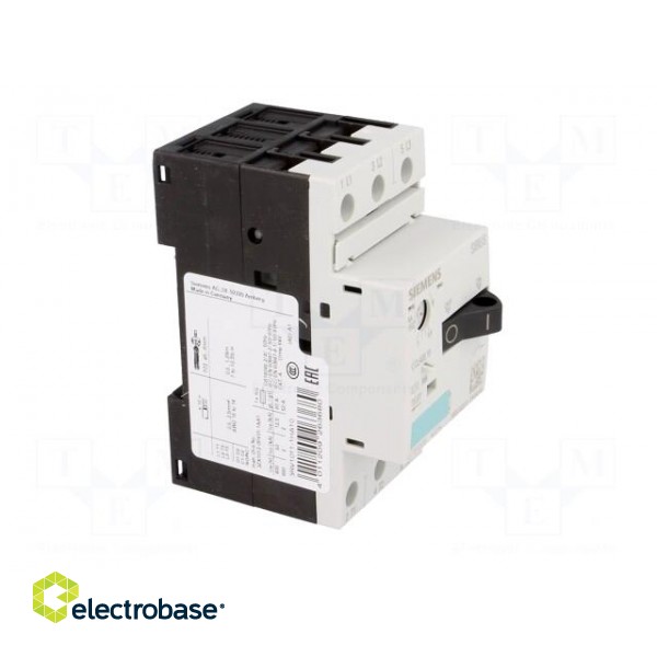 Motor breaker | 3kW | 220÷690VAC | DIN | Overcurrent release: 5.5÷8A image 8