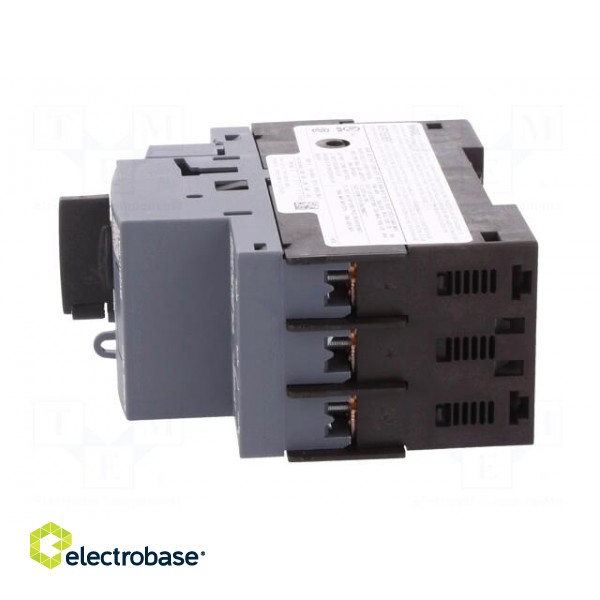 Motor breaker | 3kW | NO + NC | 220÷690VAC | for DIN rail mounting image 3