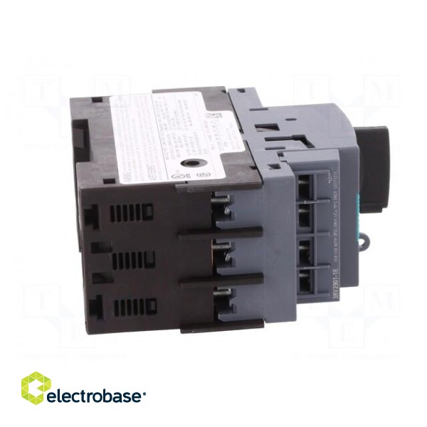 Motor breaker | 3kW | NO + NC | 220÷690VAC | for DIN rail mounting image 7