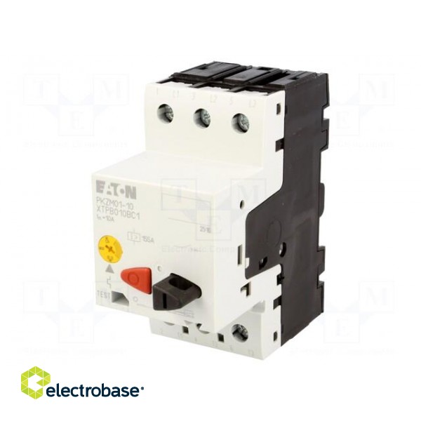 Motor breaker | 4kW | 220÷690VAC | for DIN rail mounting | IP20 image 1