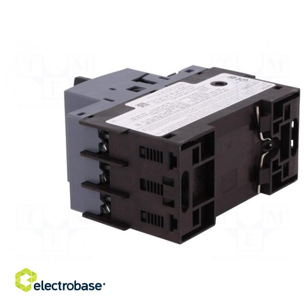 Motor breaker | 4kW | 220÷690VAC | for DIN rail mounting | Size: S0 image 4