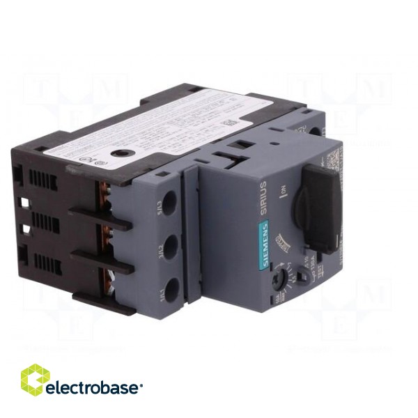 Motor breaker | 4kW | 220÷690VAC | for DIN rail mounting | Size: S0 image 8