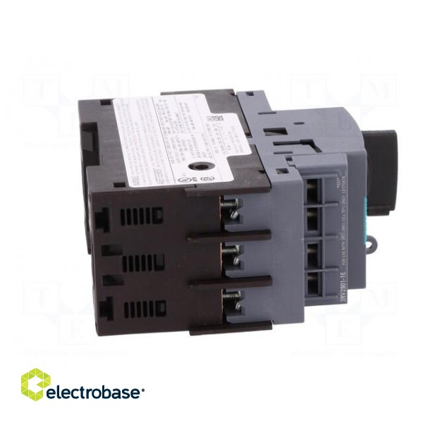 Motor breaker | 4kW | NO + NC | 220÷690VAC | for DIN rail mounting image 7
