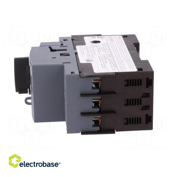 Motor breaker | 4kW | NO + NC | 220÷690VAC | for DIN rail mounting image 3