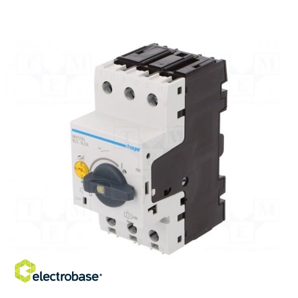 Motor breaker | 5.5/7.5kW | 230VAC | for DIN rail mounting | 10÷16A image 1