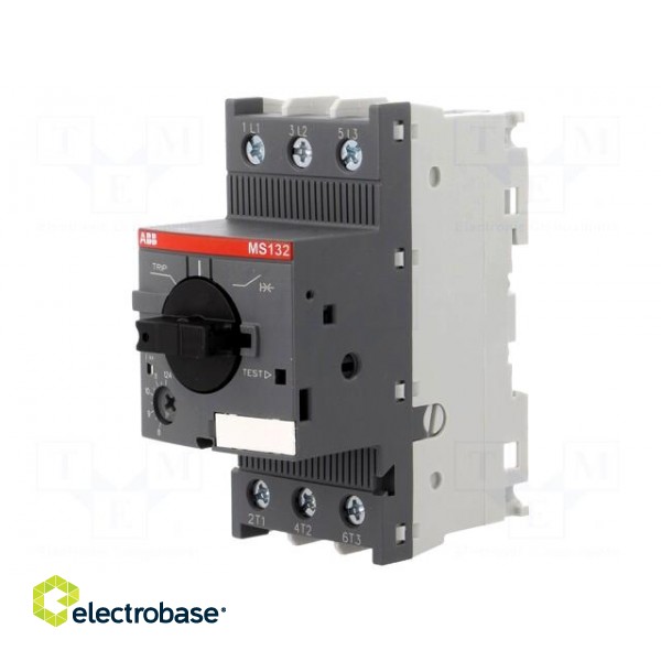 Motor breaker | 5.5kW | 208÷690VAC | DIN | Overcurrent release: 8÷12A paveikslėlis 1