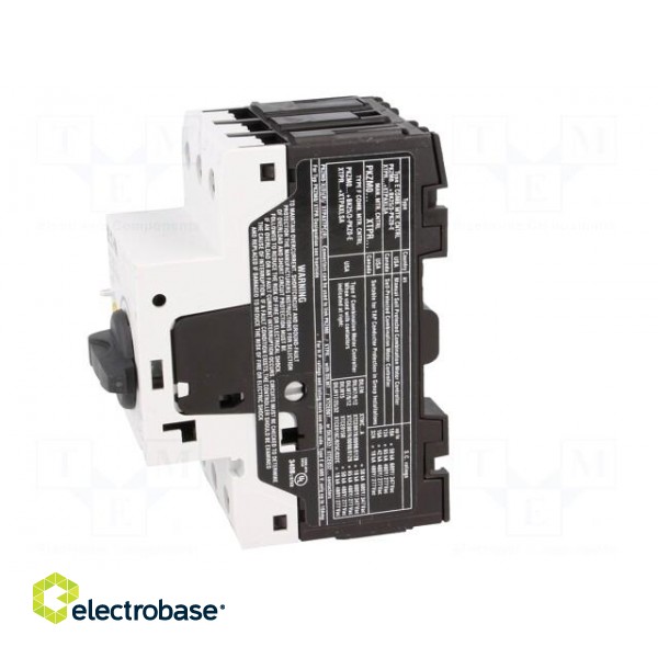 Motor breaker | 5.5kW | 220÷690VAC | DIN | Overcurrent release: 8÷12A image 3