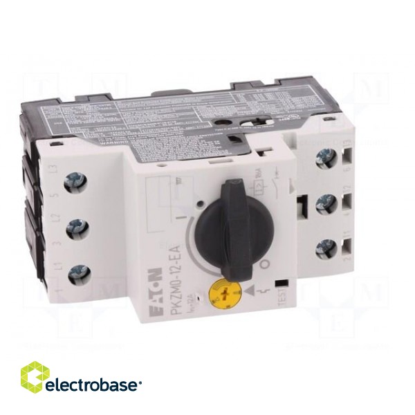 Motor breaker | 5.5kW | 220÷690VAC | for DIN rail mounting | IP20 image 9