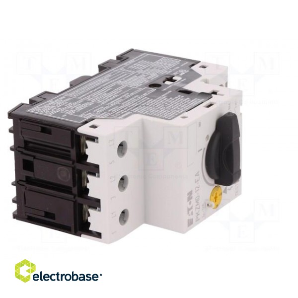 Motor breaker | 5.5kW | 220÷690VAC | for DIN rail mounting | IP20 image 8