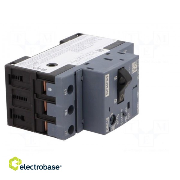 Motor breaker | 5.5kW | 220÷690VAC | DIN | Overcurrent release: 9÷12A image 8