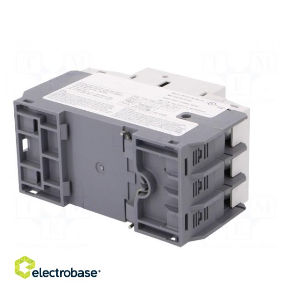 Motor breaker | 5.5kW | 220÷690VAC | for DIN rail mounting | IP20 image 6