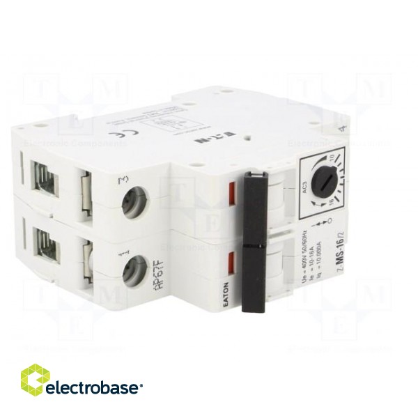 Motor breaker | 7.5kW | 220÷440VAC | for DIN rail mounting | 10÷16A image 8