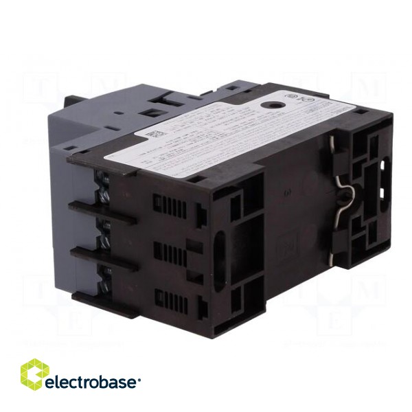 Motor breaker | 7.5kW | 220÷690VAC | for DIN rail mounting | Size: S0 image 4