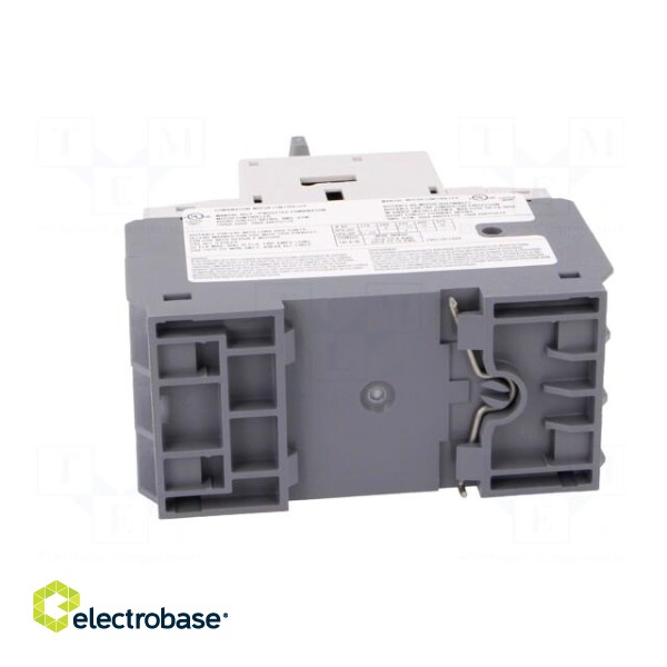 Motor breaker | 7.5kW | 220÷690VAC | for DIN rail mounting | IP20 фото 5