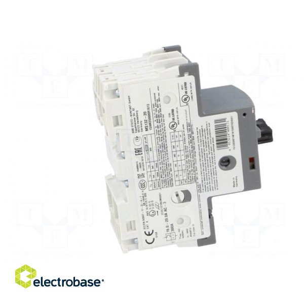 Motor breaker | 9kW | 208÷690VAC | for DIN rail mounting | IP20 image 7