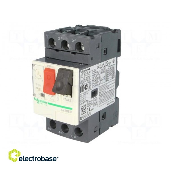 Motor breaker | 9kW | 230÷690VAC | DIN | Overcurrent release: 17÷23A image 2