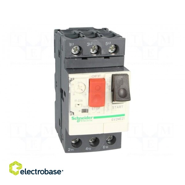 Motor breaker | 9kW | 230÷690VAC | DIN | Overcurrent release: 17÷23A image 9