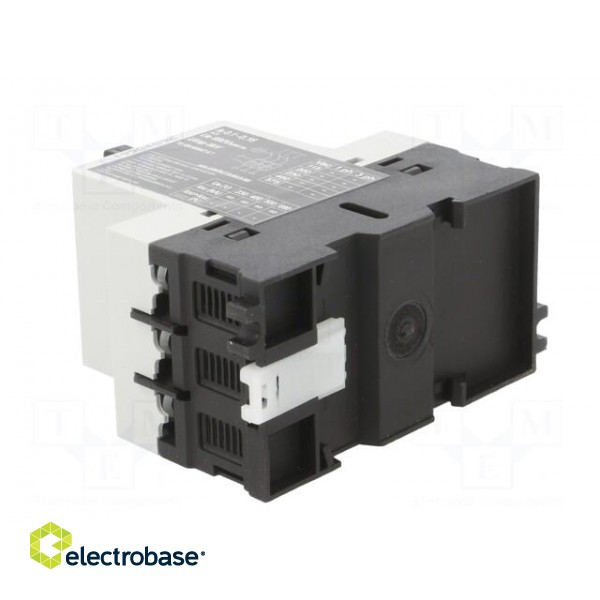 Motor breaker | for DIN rail mounting | 0.1÷0.16A | IP40 | -5÷40°C image 4