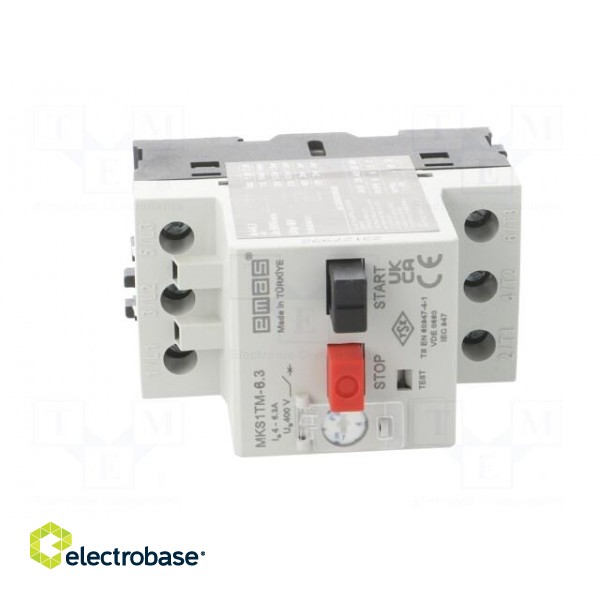 Motor breaker | for DIN rail mounting | 4÷6.3A | IP40 | -5÷40°C | 690V image 9