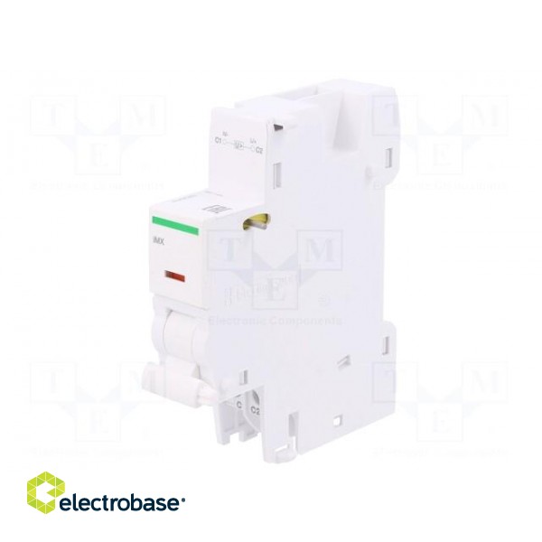 Shunt release | for DIN rail mounting | 12÷24VAC | 12÷24VDC paveikslėlis 1