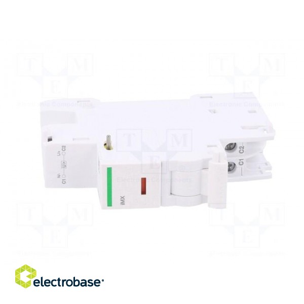 Shunt release | for DIN rail mounting | 12÷24VAC | 12÷24VDC paveikslėlis 9