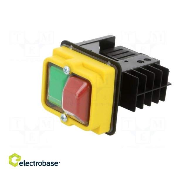 Undervoltage switch | IP55 | Body dim: 64x59x94mm | 16A | 230VAC фото 2