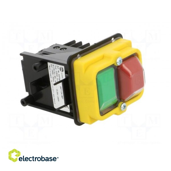 Undervoltage switch | IP55 | Body dim: 64x59x94mm | 16A | 230VAC paveikslėlis 8