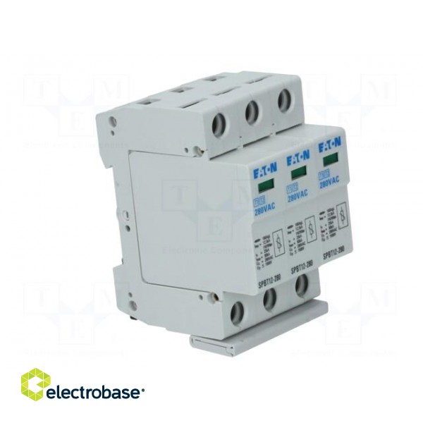 Surge arrestor | Type 1+2 | Poles: 3 | 280VAC | DIN | -40÷70°C | IP40 image 8