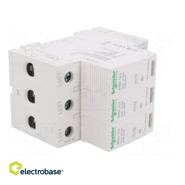 Surge arrestor | Type 1+2 | Poles: 3 | for DIN rail mounting | IP20 фото 8