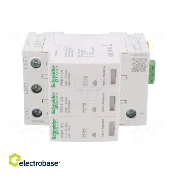 Surge arrestor | Type 1+2 | Poles: 3 | for DIN rail mounting | IP20 фото 9