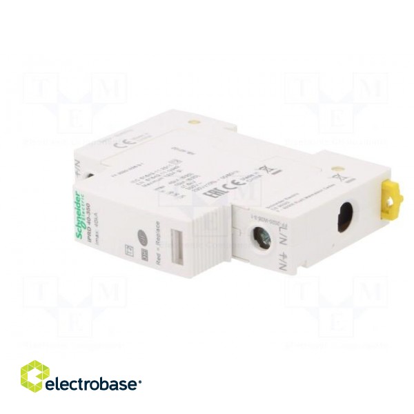 Surge arrestor | Type 2 | Poles: 1 | for DIN rail mounting | -25÷60°C фото 2