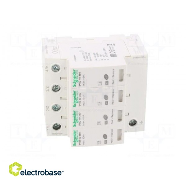 Surge arrestor | Type 2 | Poles: 4 | for DIN rail mounting | -25÷60°C фото 9