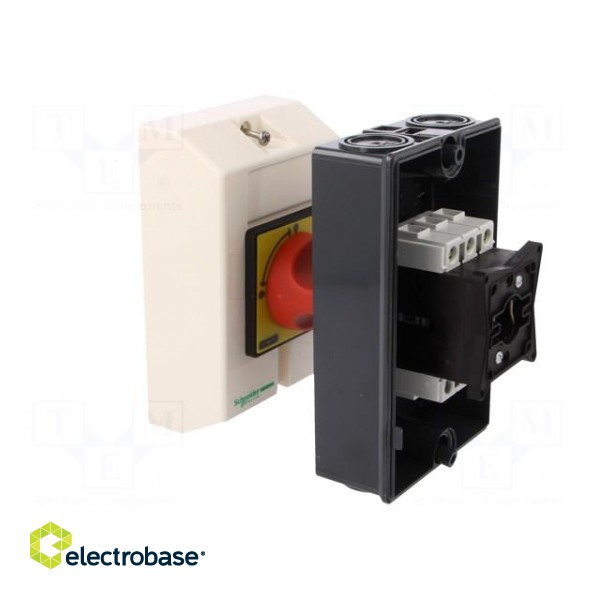 Main emergency switch-disconnector | Poles: 3 | flush mounting image 1