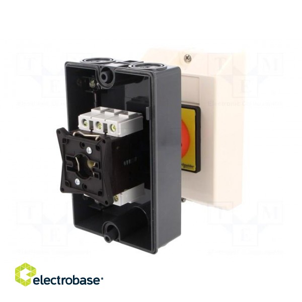 Main emergency switch-disconnector | Poles: 3 | flush mounting image 3